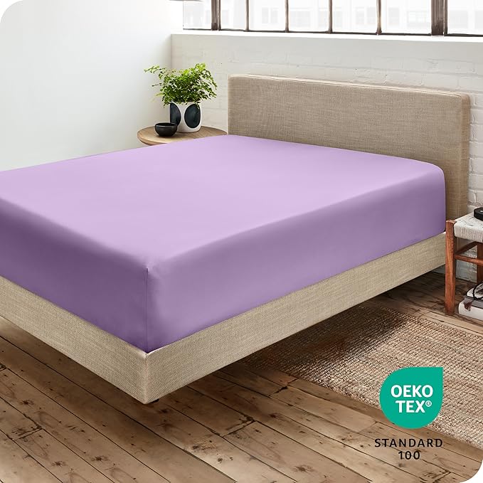 Bare Home Fitted Bottom Sheet King Size - Image 4