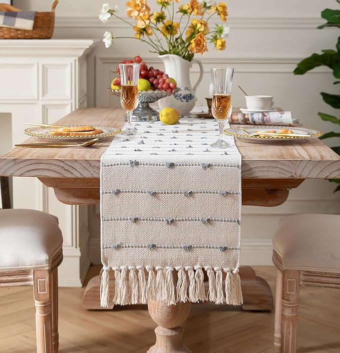 Caflife Boho Table Runner 108 Inchs Long - Image 6