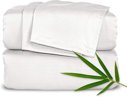 Pure Bamboo Full Sheets, Genuine 100% Organic Viscose Derived from Bamboo Bed by PureBamboo