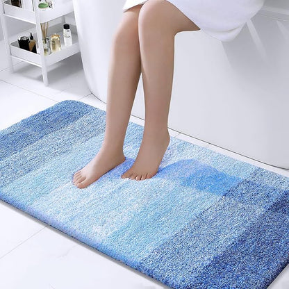 OLANLY Bathroom Runner Rugs 44x24, Extra Soft Absorbent Microfiber Bath Rugs by OLANLY
