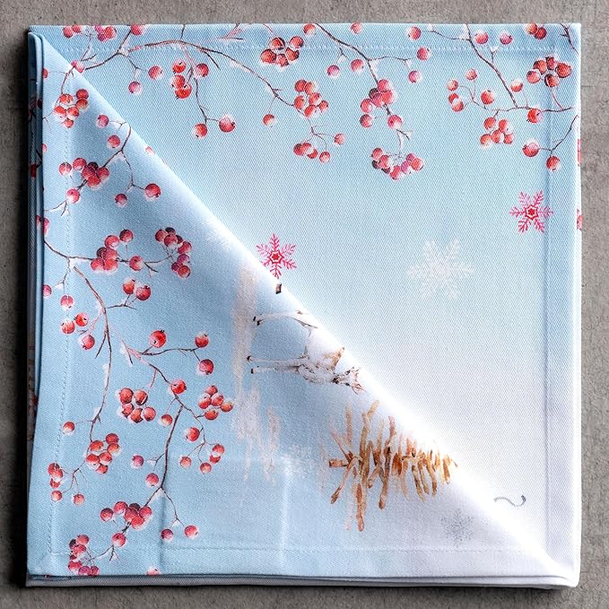 Maison d' Hermine Cloth Napkins Set of 4 100% Cotton - Image 9