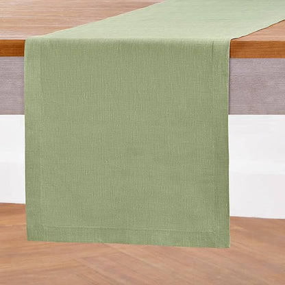 Solino Home Linen Table Runner 108 Inches Long by SolinoHome