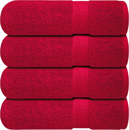 infinitee xclusives 100% ring-spun cotton bath towels for, main product view