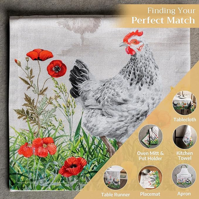 Maison d' Hermine Cloth Napkins Set of 4 100% Cotton Everyday Reusable Square - Image 5