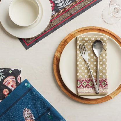 Maison d' Hermine Cloth Napkins Set of 4 100% Cotton Soft & Durable Everyday - Image 9