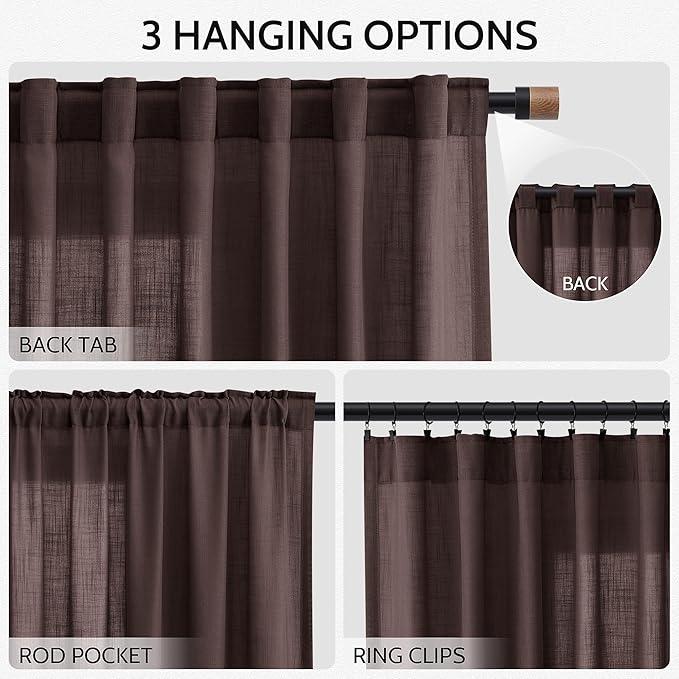 Extra Long Curtains 102 Inches Long - Image 2