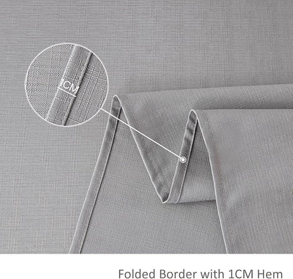 maxmill Square Tablecloth Water Resistance Antiwrinkle Spill Proof Linen - Image 6