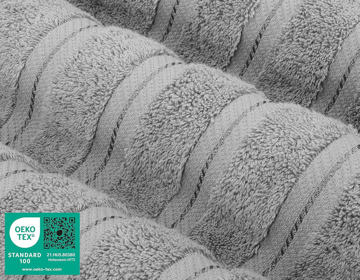 american soft linen 100% cotton luxury turkish towels, side view