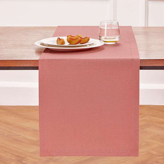Solino Home Linen Table Runner 48 Inches - Image 2