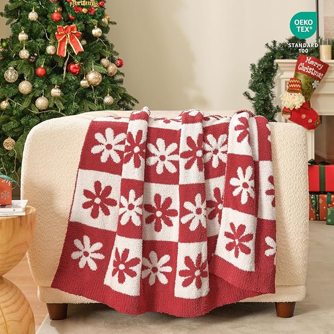 Snuggle Sac Checkered Blanket, 50x60 inches - Image 3