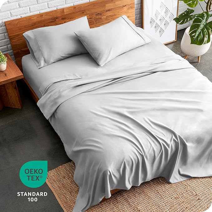 Bare Home Split Head Flex King Sheet Set - Image 8