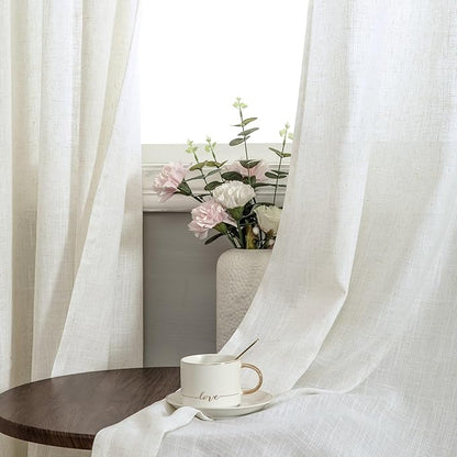 Pitalk 100 Inch Long Curtains for Living Room 2 Panels Set Grommet Hole Light - Image 3