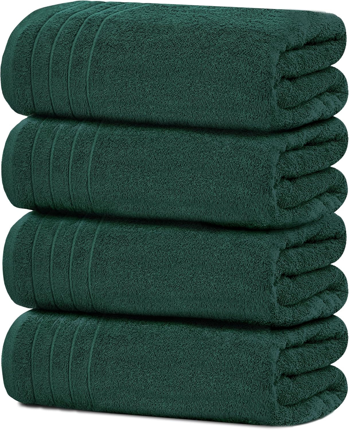 tens towels 4 piece extra large bath towels shown in use