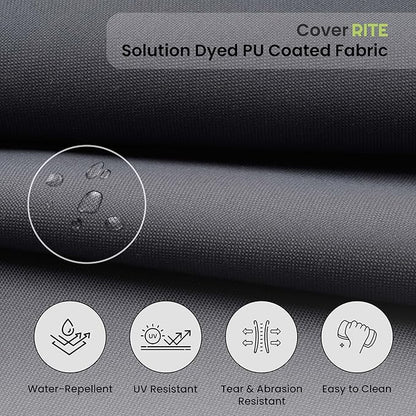 Covers & All CoverRite Rectangle High Back Chair Cushion, 600 Denier, Foam Seat - Image 4