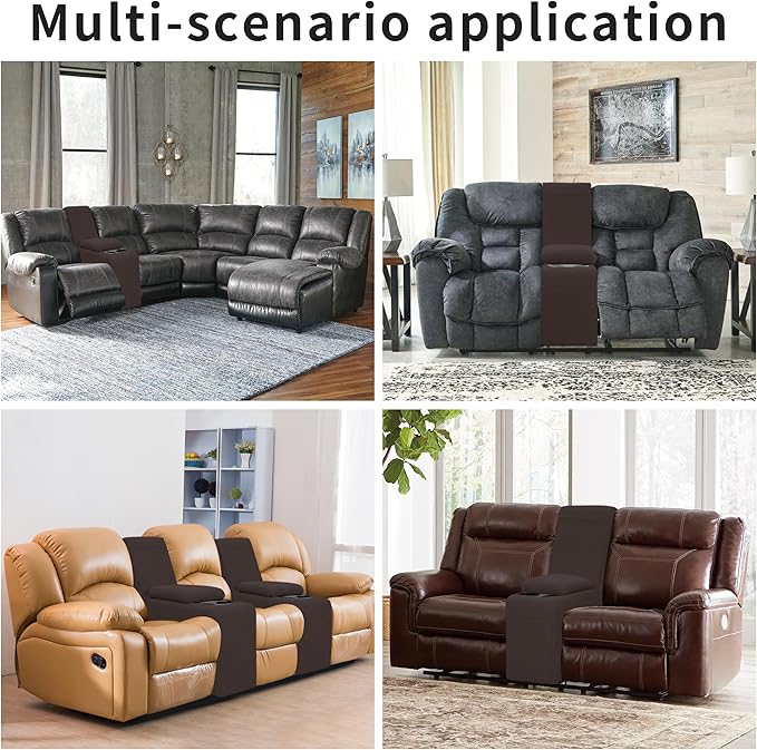 Easy-Going 2-Piece Recliner Console Cover - Image 2