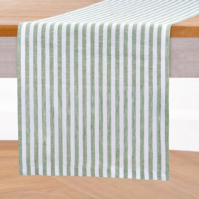 Solino Home Linen Table Runner 156 Inches Long - Image 2