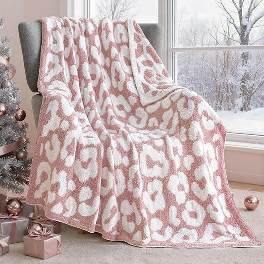 Joiedomi Throw Blanket for Couch Bed Sofa, Knitted Blankets Gifts for Women Mom by Joiedomi