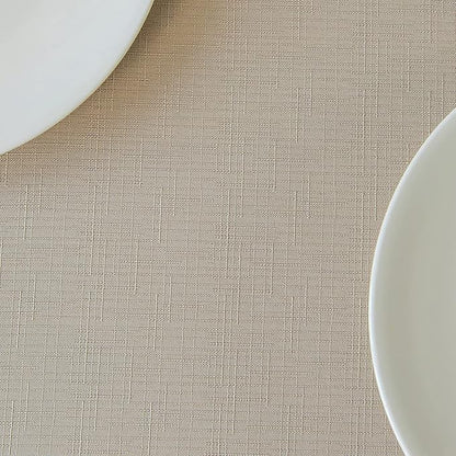 maxmill Faux Linen Texture Tablecloth Stain Resistant Waterproof Wrinkle - Image 9
