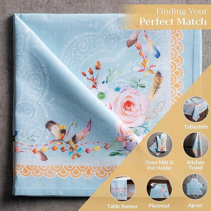 Maison d' Hermine Cloth Napkins Set of 4 100% Cotton Everyday Reusable Square - Image 5