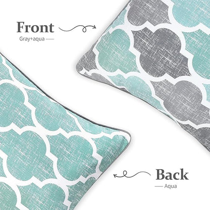 Beauoop Pack of 2 Throw Pillow Cases Covers - Image 6