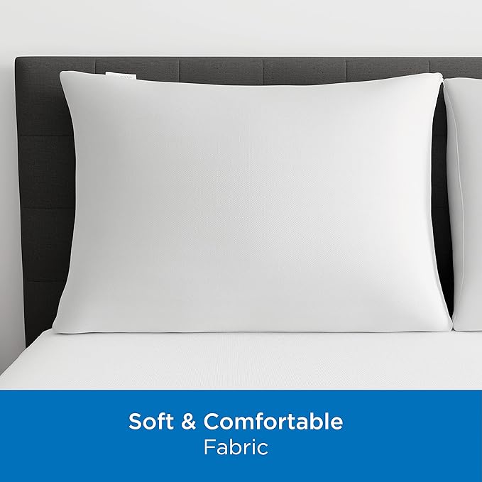 Set of 2 King AllerEase Pillow Protectors - Image 5