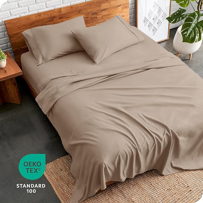 Bare Home Split Head Flex King Sheet Set - Image 8