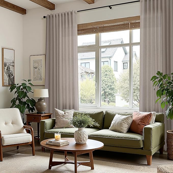 Nanspring 108 Inch Long Curtains - Image 8