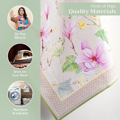 Maison d' Hermine Kitchen Towels Set of 2 100% Cotton 27.50" x 20" Reusable - Image 3