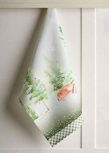 Maison d' Hermine Kitchen Towels Set of 3 100% Cotton 20" x 27.5" Reusable - Image 7