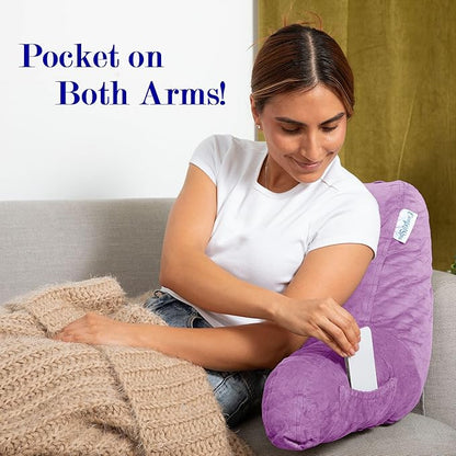 ComfortSpa Reading Pillow for Kids Teens Adult, Back Rest Pillow - Image 5