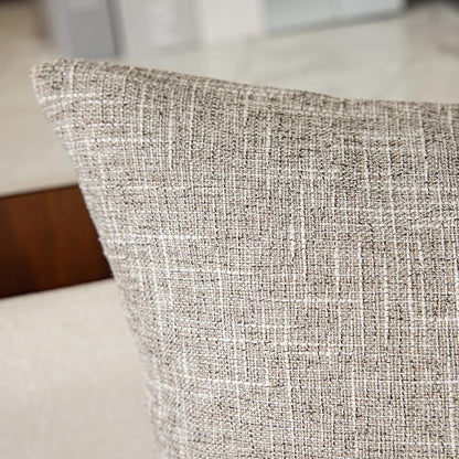 Kevin Textile Linen Throw Pillow Covers Cushion Case Farmhouse Pillowcase - Image 3