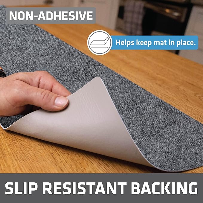 Drymate Premium Luxury Shelf & Drawer Liner, Thick Cushioned Fabric, - Image 2
