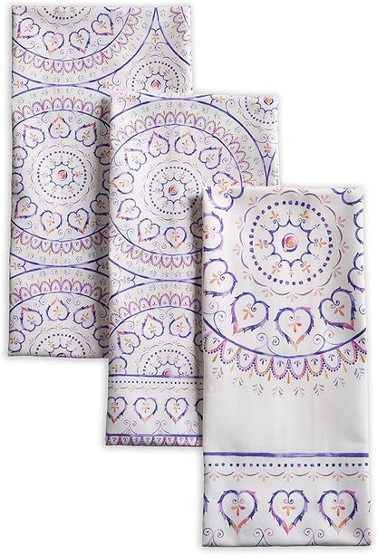 Maison d' Hermine Kitchen Towels Set of 3 100% Cotton 27.50" x 20" Reusable by MaisondHermine