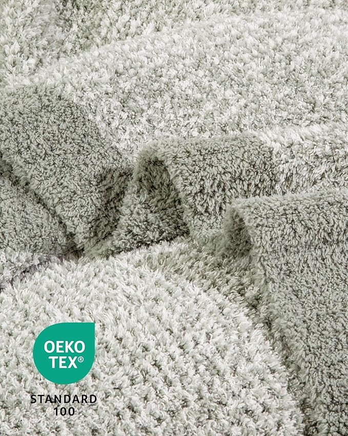 Super Soft Throw Blanket 50 x 60 Inches, Half-Side Plush Fuzzy Blanket - Image 3