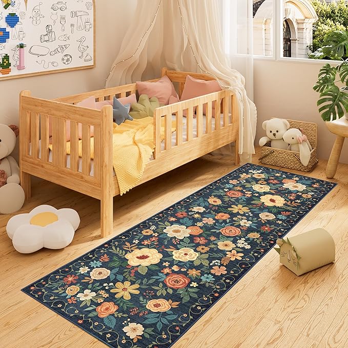 DUKINO Runner Rug, 2x10 Kitchen Hallway Carpet, Washable - Image 4