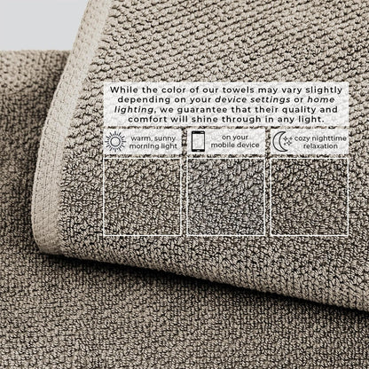 great bay home 100% cotton 4 pack 54x27, side view