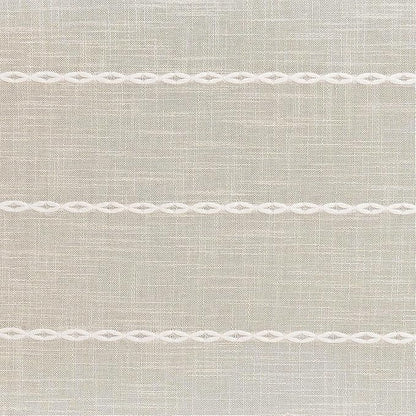 ZeeMart Farmhouse Braided Striped Table Runner, Rustic Cream Table Runners 36 - Image 6
