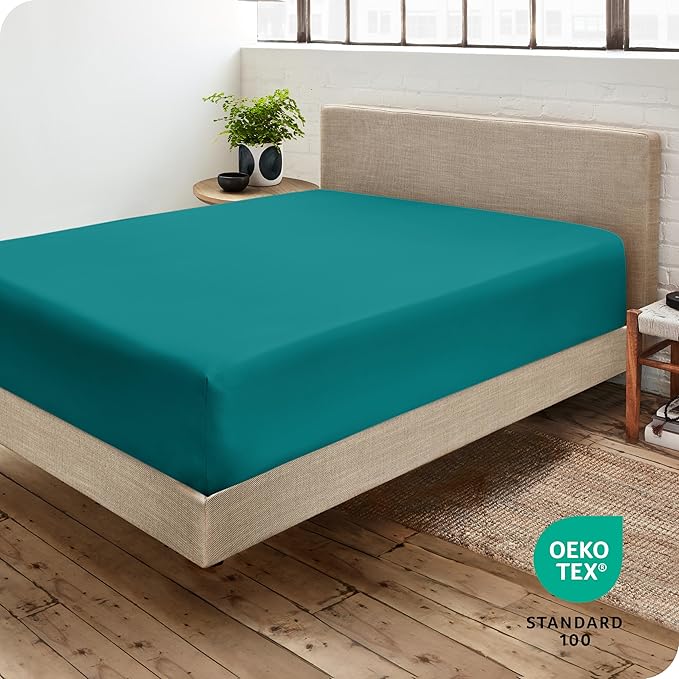 Bare Home Fitted Bottom Sheet Twin Size - Image 4
