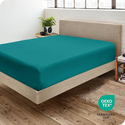 Bare Home Fitted Bottom Sheet Twin Size - Image 4
