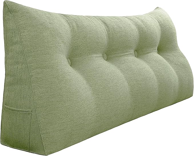 10 lbs Thickened Headboard Pillow Wedge Pillow Headboard Reading Pillow Bed by Rucener
