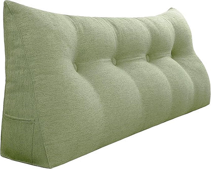 10 lbs Thickened Headboard Pillow Wedge Pillow Headboard Reading Pillow Bed by Rucener