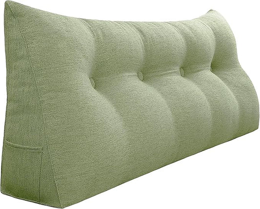 10 lbs Thickened Headboard Pillow Wedge Pillow Headboard Reading Pillow Bed by Rucener