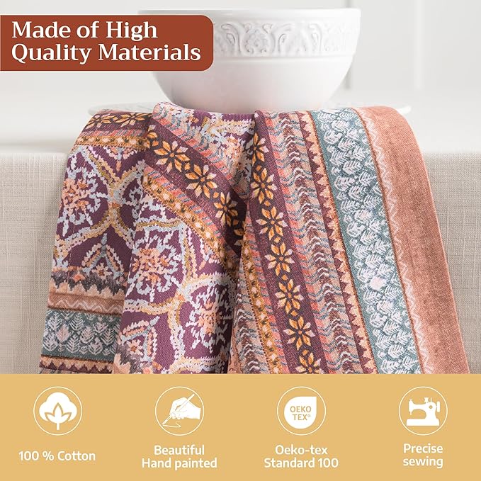 Maison d' Hermine Cloth Napkins Set of 4 100% Cotton - Image 3