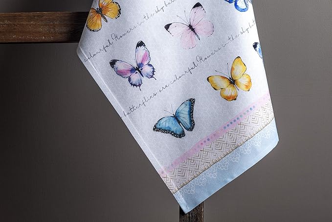 Maison d' Hermine Kitchen Towels Set of 2 100% Cotton 27.50" x 20" Reusable - Image 9