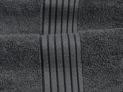 utopia towels 8 piece premium towel set, 2, close-up detail