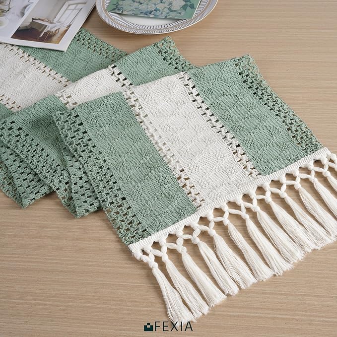 FEXIA Boho Table Runner for Home Decor - Image 4