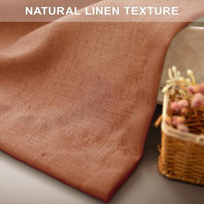 Pitalk Terracotta Curtains 84 Inches Long - Image 8
