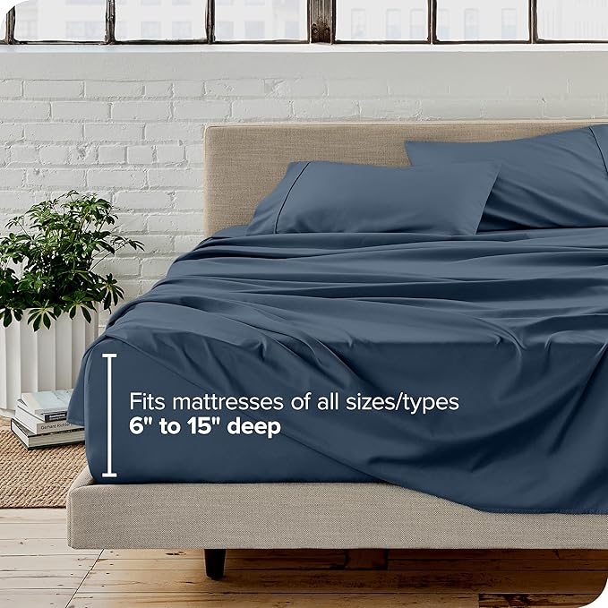 Bare Home Ultra-Soft Full XL Sheet Set - Image 5