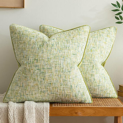 a moment Green Reversible Pillow Covers 2 Pack by amoment