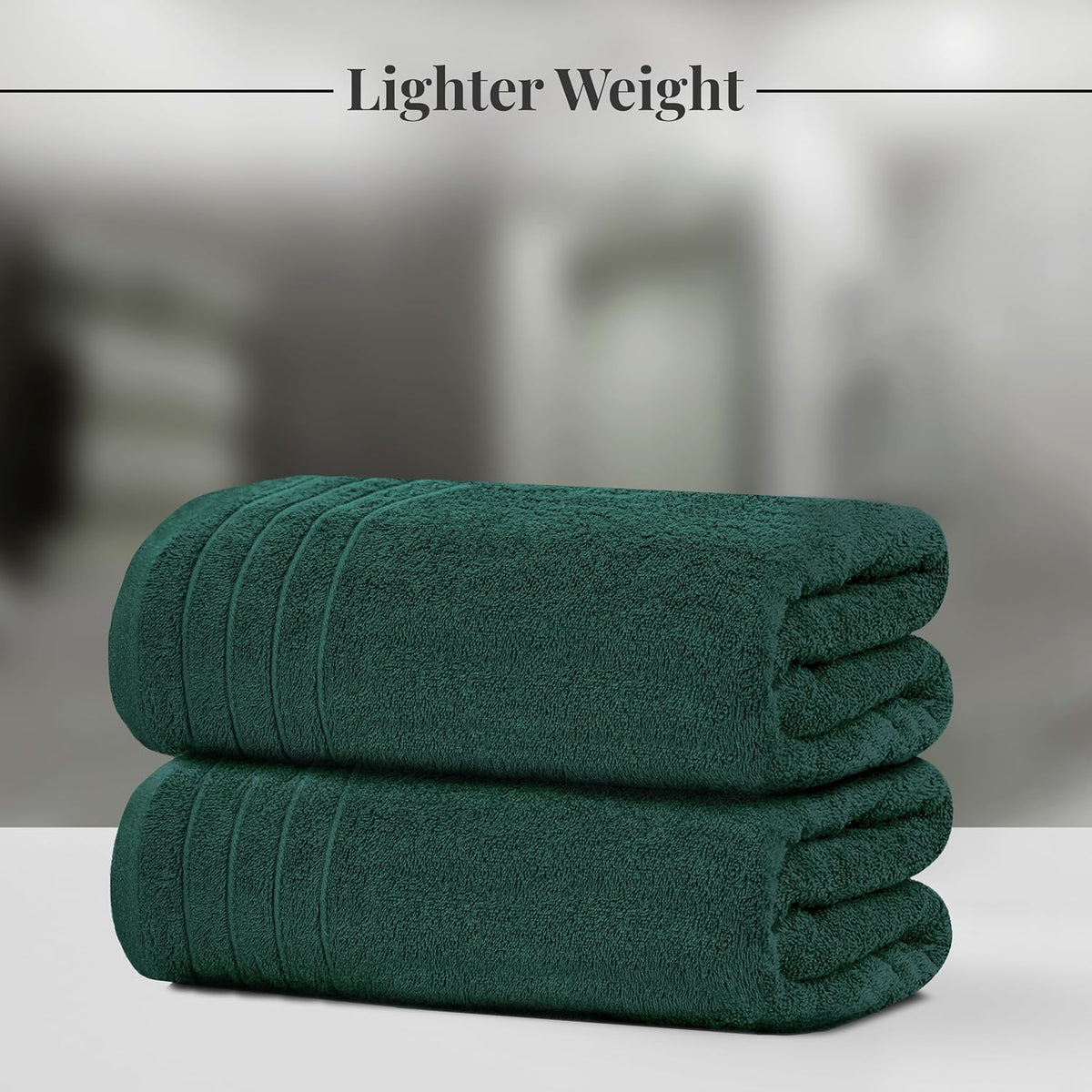 tens towels 4 piece extra large bath towels, close-up detail